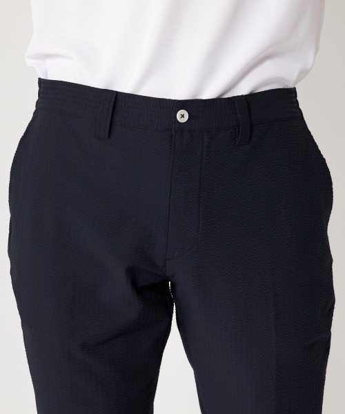 FILA GOLF（フィラゴルフ ）の「【FILA GOLF:フィラゴルフ】サッカー素材ロングパンツ　ゴルフ（その他パンツ・メンズ・ネイビー/ライトグレー/ライトカーキ・XX-LARGE/X-LARGE/LARGE/MEDIUM）」の12枚目の写真
