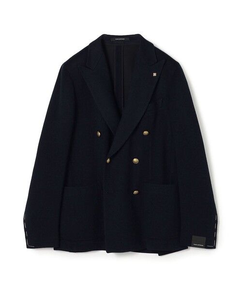 TAGLIATORE(タリアトーレ)の「TAGLIATORE DARREL ポリエステルウール ダブルブレステッド6Bジャケット(テーラードジャケット・メンズ・ネイビー/ブラウン・48/50)」の2枚目の写真