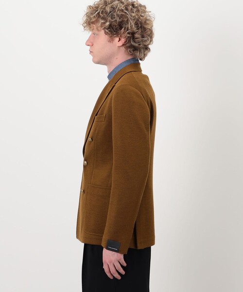 TAGLIATORE(タリアトーレ)の「TAGLIATORE DARREL ポリエステルウール ダブルブレステッド6Bジャケット(テーラードジャケット・メンズ・ネイビー/ブラウン・48/50)」の6枚目の写真