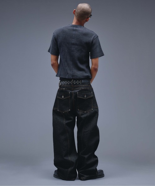 ANDER HUNK(アンダーハンク)の「13oz Division Design Baggy Denim / 13オンスディビジョンデザインバギーデニム(デニムパンツ・メンズ・ライトインディゴブルー/インディゴブルー/ブラック・LARGE/MEDIUM/SMALL)」の14枚目の写真