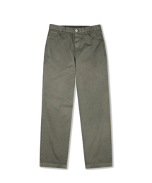 RISE&BELOW（ライズアンドビロー）の「ガーメントダイ 265 HBT チノパンツ オリーブグレー（その他パンツ）」
