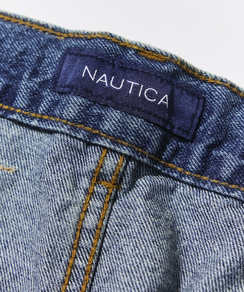 NAUTICA(ノーティカ)の「NAUTICA/ノーティカ スーパーワイド カーブ ダブルニークロップド デニム(その他パンツ・メンズ・ネイビー/サックスブルー/ブラック・X-LARGE/MEDIUM/LARGE)」の11枚目の写真