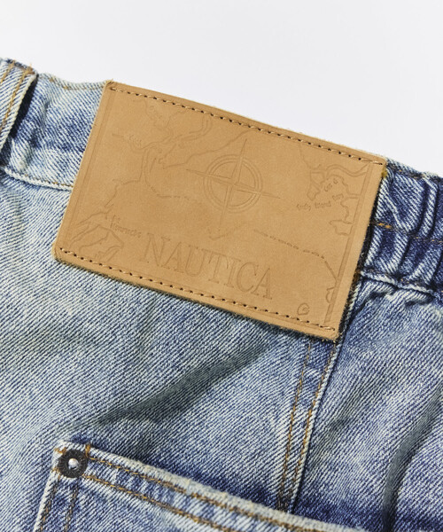 NAUTICA(ノーティカ)の「NAUTICA/ノーティカ スーパーワイド カーブ ダブルニークロップド デニム(その他パンツ・メンズ・ネイビー/サックスブルー/ブラック・X-LARGE/MEDIUM/LARGE)」の13枚目の写真