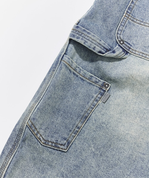 NAUTICA(ノーティカ)の「NAUTICA/ノーティカ スーパーワイド カーブ ダブルニークロップド デニム(その他パンツ・メンズ・ネイビー/サックスブルー/ブラック・X-LARGE/MEDIUM/LARGE)」の17枚目の写真