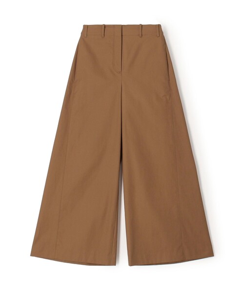 コットンギャバジン ワイドフレアパンツ（その他パンツ）｜BALLSEY