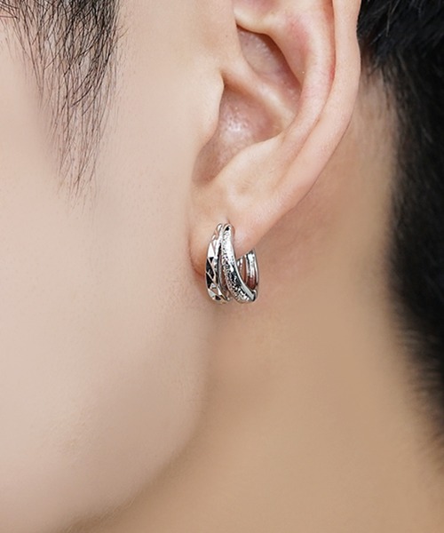 MinoriTY(マイノリティ)の「【MinoriTY select】選べるデザインピアス メンズ シルバー ウィメンズ ユニセックス(ピアス(片耳用)・メンズ・シルバー/シルバー系その他/シルバー系その他2/シルバー系その他3/シルバー系その他4/シルバー系その他5/シルバー系その他6/シルバー系その他7・FREE)」の11枚目の写真