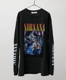 NIRVANA（ニルヴァーナ）の「アーティストロングスリーブTシャツ（NIRVANA ／ MTV Unplugged in New York）（Tシャツ/カットソー）」