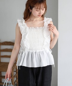 La Plage Peplum Top（その他トップス）｜Her lip to（ハーリップ