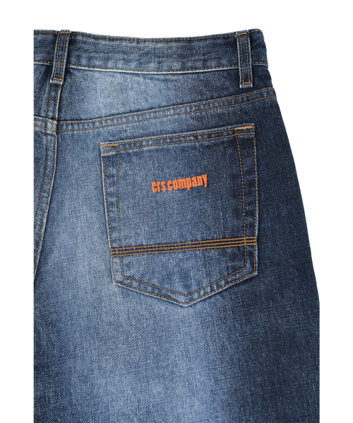 ERSCO(イーアルエスコ)の「ウォッシング レギュラーデニムパンツ_ディープブルー(デニムパンツ・レディース・その他・1/2/3)」の16枚目の写真