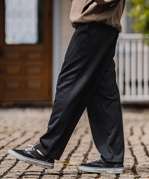 CAMBIO(カンビオ)の「mp15108-Cotton Flexiguard Wide Straight Pants フクレジャガードワイドストレートパンツ(A71726cmb)(その他パンツ・メンズ・ミックスグレー/ブラック/ロイヤルブルー・L/M/S)」の5枚目の写真