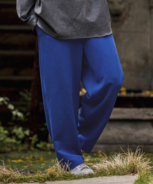 CAMBIO(カンビオ)の「mp15108-Cotton Flexiguard Wide Straight Pants フクレジャガードワイドストレートパンツ(A71726cmb)(その他パンツ・メンズ・ミックスグレー/ブラック/ロイヤルブルー・L/M/S)」の18枚目の写真
