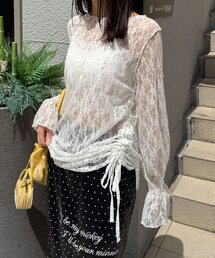 CIAO PANIC チャオパニック　シャツ　トップス　花柄　Ｍ　半袖　おしゃれ CIAOPANIC｜チャオパニックのトップス（花柄・ボタニカル柄）通販