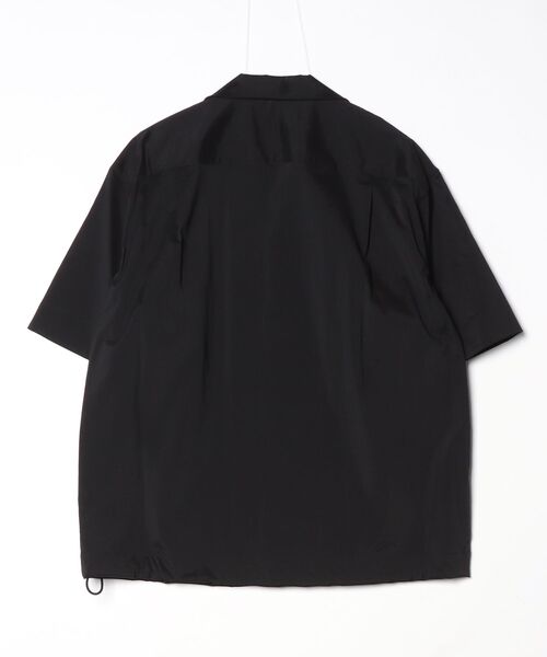 th products（ティーエイチプロダクト）の「【th products】Open Collar Shirt (MID)（シャツ/ブラウス・メンズ・ブラック・1/2）」の2枚目の写真
