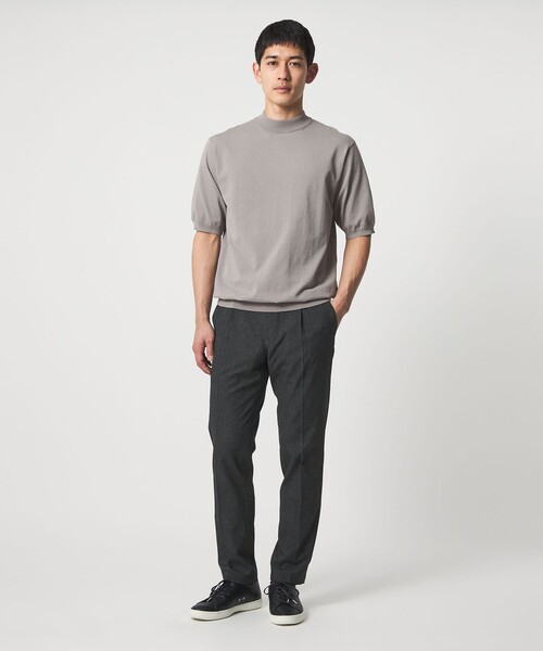 UNITED ARROWS(ユナイテッドアローズ)の「DotAir ドットエア サイドシャーリング 1プリーツ パンツ UA COZY ウォッシャブル ストレッチ 防しわ(スラックス・メンズ・ネイビー/ダークグレー・M/XL/XXL/S/L)」の14枚目の写真