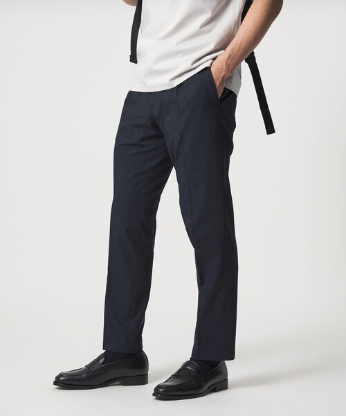 UNITED ARROWS(ユナイテッドアローズ)の「DotAir ドットエア サイドシャーリング 1プリーツ パンツ UA COZY ウォッシャブル ストレッチ 防しわ(スラックス・メンズ・ネイビー/ダークグレー・M/XL/XXL/S/L)」の15枚目の写真