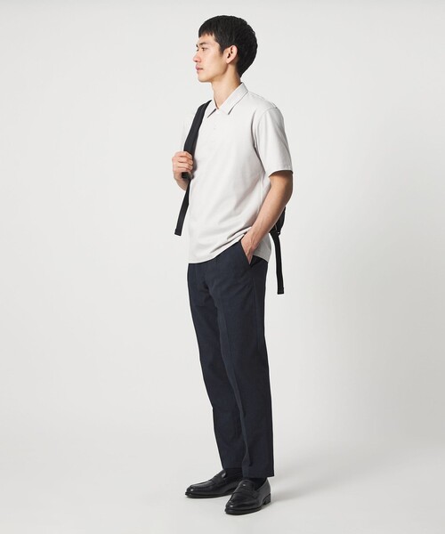 UNITED ARROWS(ユナイテッドアローズ)の「DotAir ドットエア サイドシャーリング 1プリーツ パンツ UA COZY ウォッシャブル ストレッチ 防しわ(スラックス・メンズ・ネイビー/ダークグレー・M/XL/XXL/S/L)」の16枚目の写真