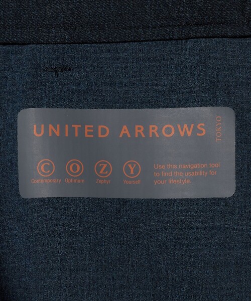 UNITED ARROWS(ユナイテッドアローズ)の「DotAir ドットエア サイドシャーリング 1プリーツ パンツ UA COZY ウォッシャブル ストレッチ 防しわ(スラックス・メンズ・ネイビー/ダークグレー・M/XL/XXL/S/L)」の8枚目の写真