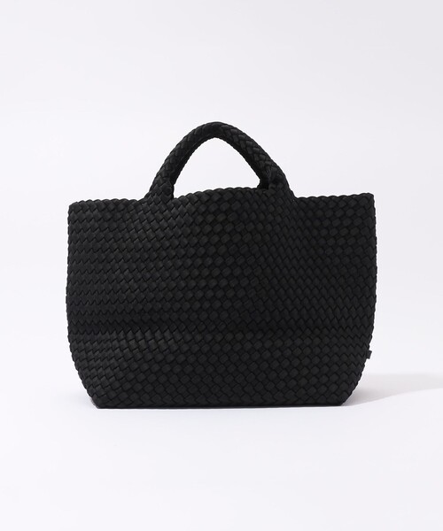 NAGHEDI(ナゲディ)の「NAGHEDI St Barths Medium Tote(トートバッグ・レディース・ライトベージュ/ダークブラウン/ブラック・FREE)」の8枚目の写真