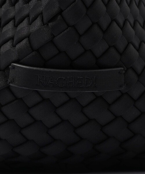 NAGHEDI(ナゲディ)の「NAGHEDI St Barths Medium Tote(トートバッグ・レディース・ライトベージュ/ダークブラウン/ブラック・FREE)」の4枚目の写真
