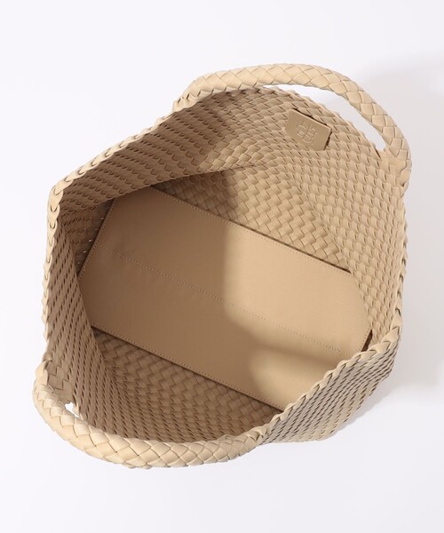 NAGHEDI(ナゲディ)の「NAGHEDI St Barths Medium Tote(トートバッグ・レディース・ライトベージュ/ダークブラウン/ブラック・FREE)」の15枚目の写真