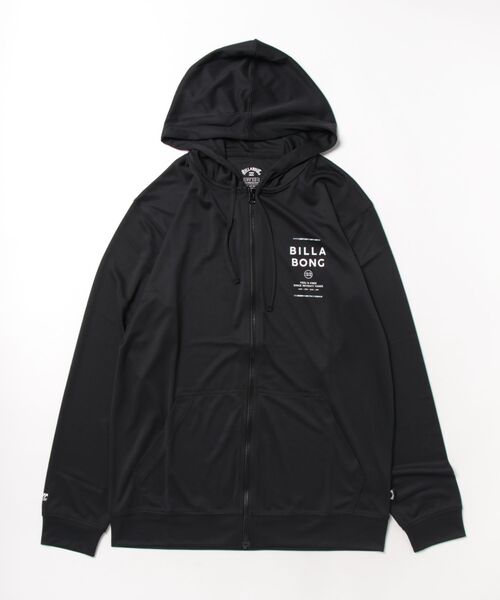 BILLABONG(ビラボン)の「RASH ZIP HOOD(ラッシュガード・メンズ・ホワイト/ブラック・MEDIUM/LARGE)」の2枚目の写真