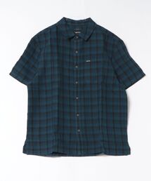BRIXTON（ブリクストン）の「BRIXTON/ブリクストン CRU LINEN BLEND PL SS WVN 半袖シャツ 01508（シャツ/ブラウス）」