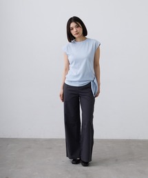 wide straight pants / ワイドストレートパンツ