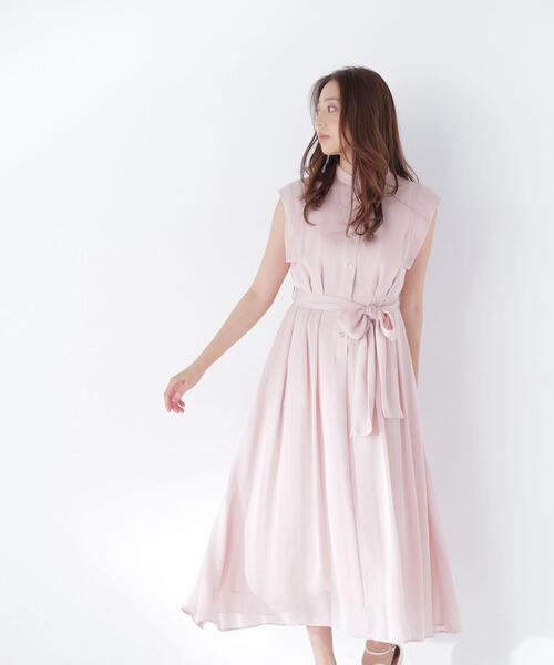 NATURAL BEAUTY BASIC(ナチュラルビューティーベーシック)の「【追加生産】シャドーストライプワンピース(ワンピース・レディース・ネイビー/オフホワイト/ピンク・SMALL/MEDIUM/P/S)」の17枚目の写真
