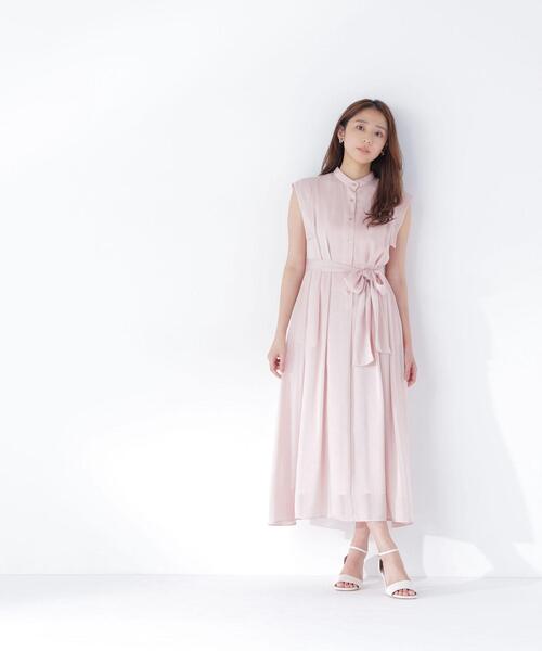 NATURAL BEAUTY BASIC(ナチュラルビューティーベーシック)の「【追加生産】シャドーストライプワンピース(ワンピース・レディース・ネイビー/オフホワイト/ピンク・SMALL/MEDIUM/P/S)」の20枚目の写真