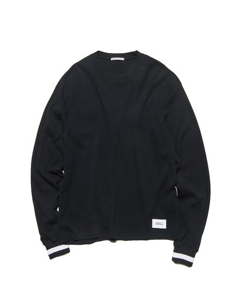 uniform experiment（ユニフォームエクスペリメント）の「COLOR RIBBED WAFFLE CREWNECK TOP（Tシャツ/カットソー・メンズ・B/C/A/D/F/E・1/4/3/2/5）」の4枚目の写真