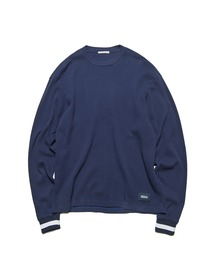 uniform experiment（ユニフォームエクスペリメント）の「COLOR RIBBED WAFFLE CREWNECK TOP（Tシャツ/カットソー）」