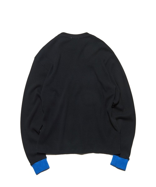 uniform experiment（ユニフォームエクスペリメント）の「COLOR RIBBED WAFFLE CREWNECK TOP（Tシャツ/カットソー・メンズ・B/C/A/D/F/E・1/4/3/2/5）」の7枚目の写真
