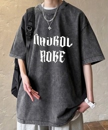 【UNISEX】Y2K ヴィンテージライクスターロゴ オーバーサイズ半袖Tシャツ