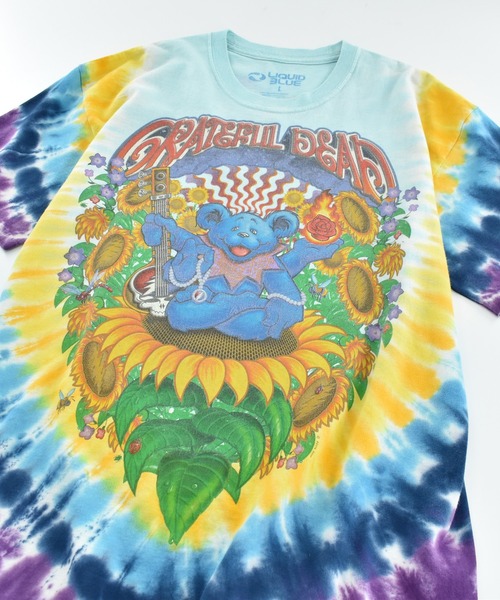 LIQUID BLUE(リキッドブルー)の「【USED】Y2K LIQUID BLUE “Grateful Dead/ デッドベア” タイダイ バンドTシャツ(Tシャツ/カットソー・メンズ・マルチ・LARGE)」の2枚目の写真