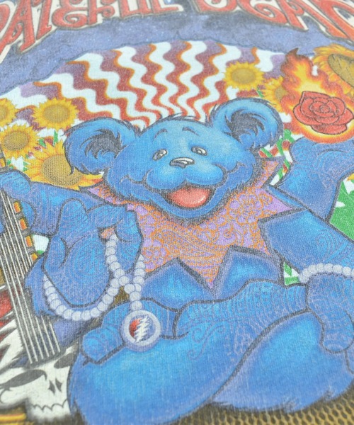 LIQUID BLUE(リキッドブルー)の「【USED】Y2K LIQUID BLUE “Grateful Dead/ デッドベア” タイダイ バンドTシャツ(Tシャツ/カットソー・メンズ・マルチ・LARGE)」の3枚目の写真