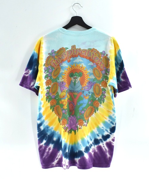 LIQUID BLUE(リキッドブルー)の「【USED】Y2K LIQUID BLUE “Grateful Dead/ デッドベア” タイダイ バンドTシャツ(Tシャツ/カットソー・メンズ・マルチ・LARGE)」の6枚目の写真