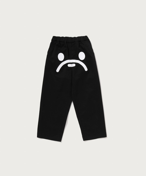 A bathing ape アベイシングエイプ　チノパン　ロゴ　bape Ｌ MILO FACE CHINO PANTS（チノパンツ）｜A BATHING APE（アベイシング