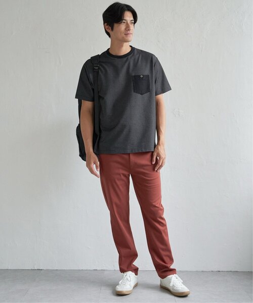 ikka(イッカ)の「【接触冷感】デニムライクポケットTシャツ(Tシャツ/カットソー・メンズ・ライトグレー/ブラック/ネイビー・M/L/XL/S)」の21枚目の写真