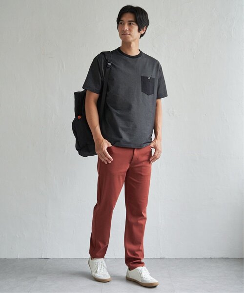 ikka(イッカ)の「【接触冷感】デニムライクポケットTシャツ(Tシャツ/カットソー・メンズ・ライトグレー/ブラック/ネイビー・M/L/XL/S)」の22枚目の写真
