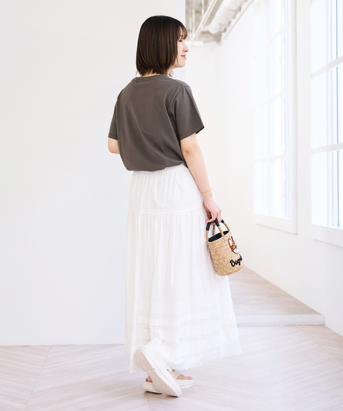 U by SPICK&SPAN(ユーバイスピックアンドスパン)の「《WEB限定 / 追加》TRICOMER VOYAGE A PARIS GIRL TEE 2(Tシャツ/カットソー・レディース・ホワイト/ブラック系その他・FREE)」の11枚目の写真