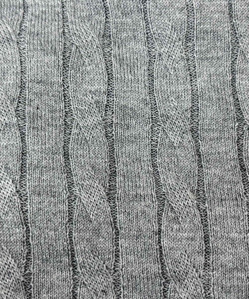 DAY CLOSET（デイ クローゼット）の「【ボタンでアレンジできる2WAY】レイヤード風バイカラー配色。ポロカラー×キーネックニットシャツ レディース（ポロシャツ・レディース・ライトブルー/グレー/ライム/アイボリー・FREE）」の5枚目の写真