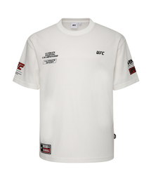UFC SPON PRO リラックスフィット半袖Tシャツ ホワイト U4TTX2306WH