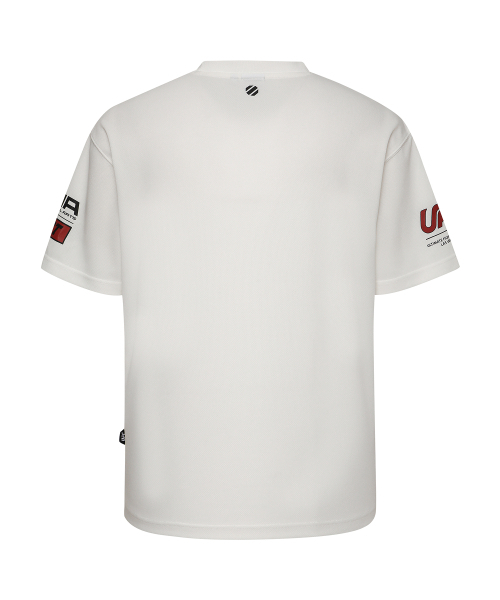 UFC SPORT(ユーエフシー スポーツ)の「UFC SPON PRO リラックスフィット半袖Tシャツ ホワイト U4TTX2306WH(Tシャツ/カットソー・メンズ・その他・2XL/LARGE/X-LARGE/SMALL/MEDIUM/3XL)」の4枚目の写真