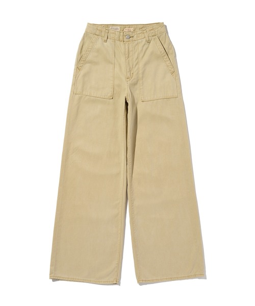 Levi's(リーバイス)の「Levi's/リーバイス CINCH WIDE LEG ファティーグパンツ(デニムパンツ・レディース・ベージュ・23inch/24inch/25inch/26inch/27inch/28inch)」の5枚目の写真