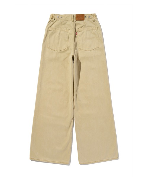 Levi's(リーバイス)の「Levi's/リーバイス CINCH WIDE LEG ファティーグパンツ(デニムパンツ・レディース・ベージュ・23inch/24inch/25inch/26inch/27inch/28inch)」の6枚目の写真