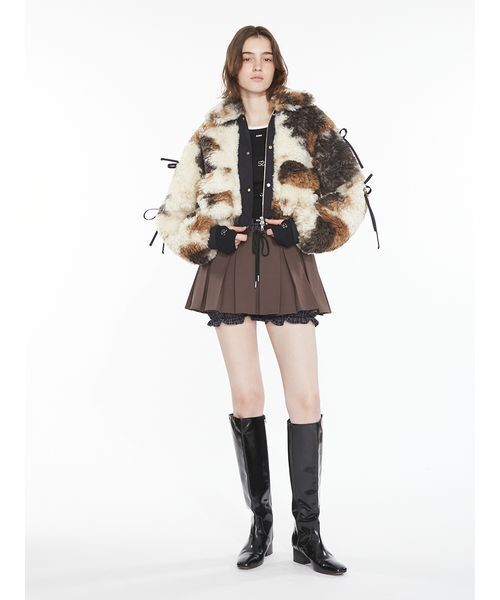 SORIN（ソリン　）の「Mini Pleats Skirt Pants / ミニプリーツスカートパンツ（その他パンツ・レディース・ブラック/ブラウン/チェック・38）」の22枚目の写真