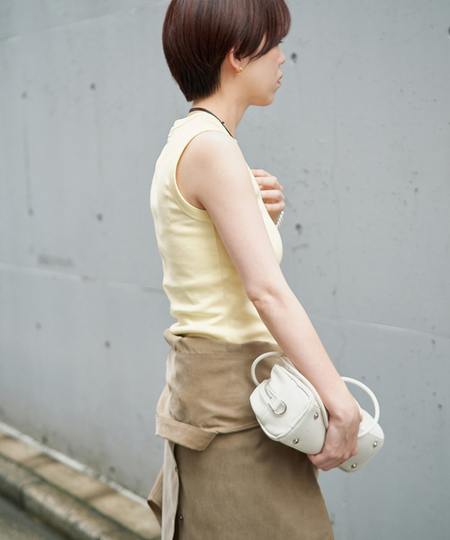 IENA(イエナ)の「FLORE FLORE/フローレフローレ ESME TANK タンクトップ ESM-TA(タンクトップ・レディース・パープル/イエロー/ブルー・38/36)」の19枚目の写真
