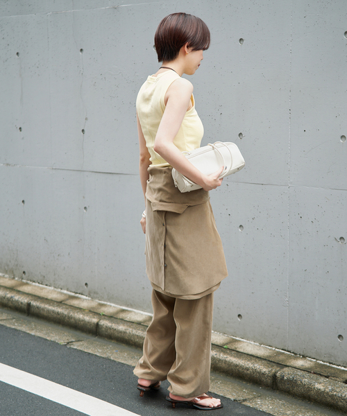 IENA(イエナ)の「FLORE FLORE/フローレフローレ ESME TANK タンクトップ ESM-TA(タンクトップ・レディース・パープル/イエロー/ブルー・38/36)」の16枚目の写真