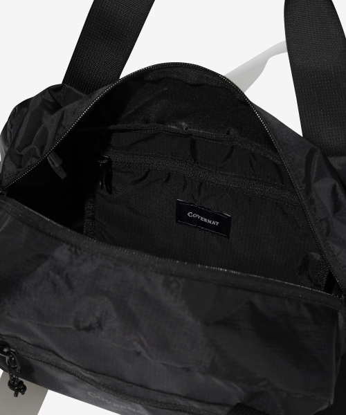 COVERNAT(カバーナット)の「ライトトラベルダッフルバッグ ブラック(メッセンジャーバッグ・レディース・その他・F)」の8枚目の写真