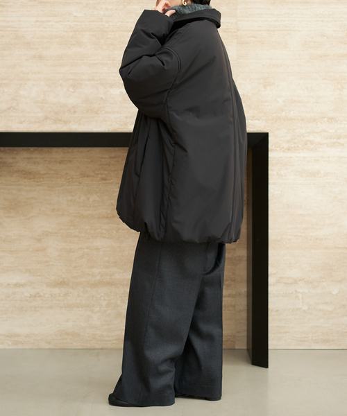plage(プラージュ)の「《WEB限定追加》撥水tailored puff コート(その他アウター・レディース・ブラック・38/36)」の19枚目の写真